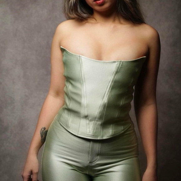Rezek studio Mint Hustle Pant , Corset Mint Star - Picture 1 of 2